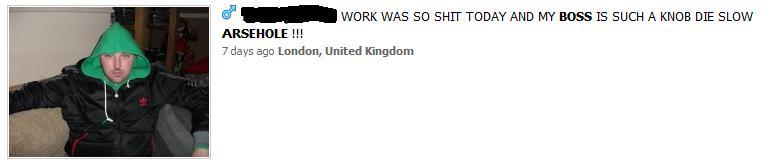 social media 2 Job satisfaction rating?
