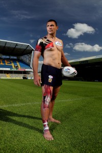 Client: Enagage Mutual - Umpf body-painting PR shot