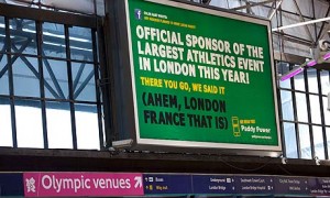 Paddy Power billboard Paddy POwer billboard