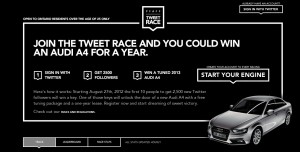 Tweet Race