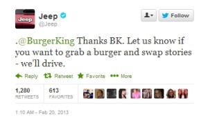 Jeep Burger King